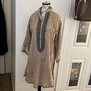 Source Unknown Multicolor Patterned Tunic